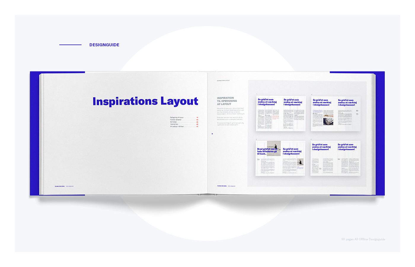 branding  redesign visual identity blue denmark Corporate Design brandmanual UI ux pattern