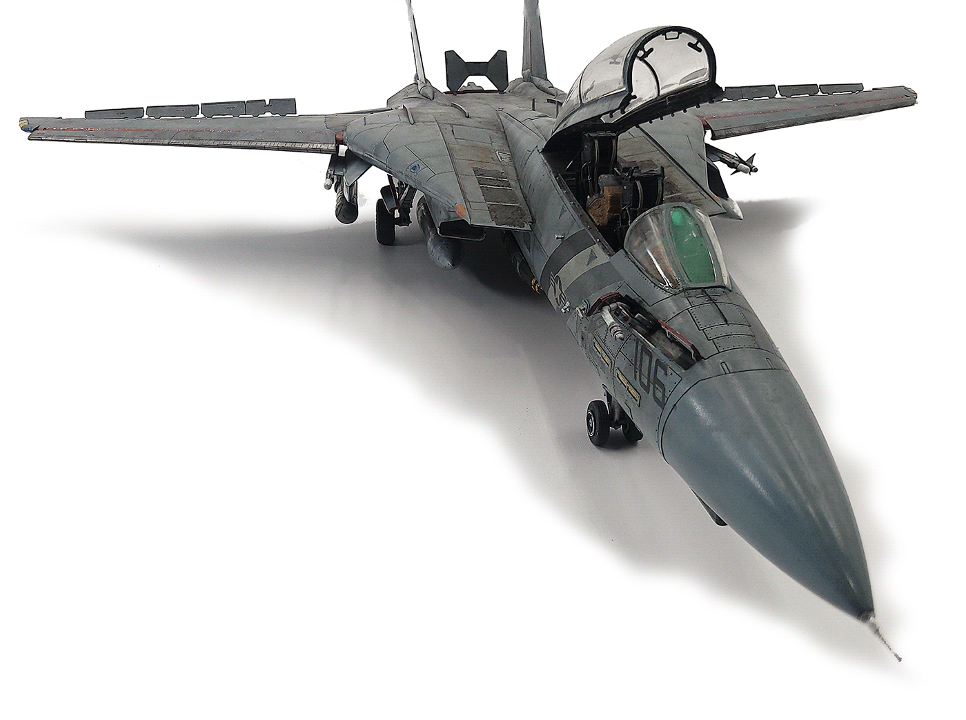 scale model grumman model Jet F14 tomcat