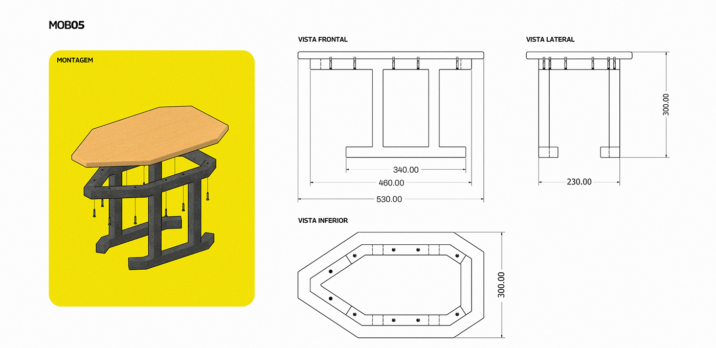 wayfinding Sinalização escola school ILLUSTRATION  Signage 3D móveis mobiliario furniture