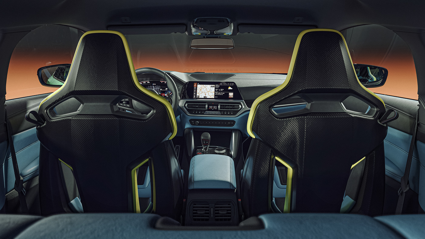 CGI visualization Render Advertising  automotive   Photography  BMW m4