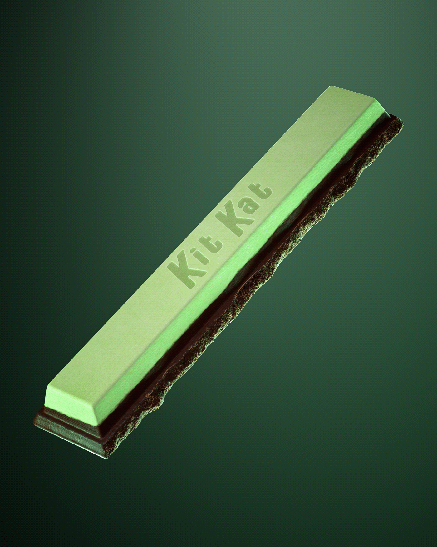 kit kat chocolate powder Candy explotion colorful pastel green red