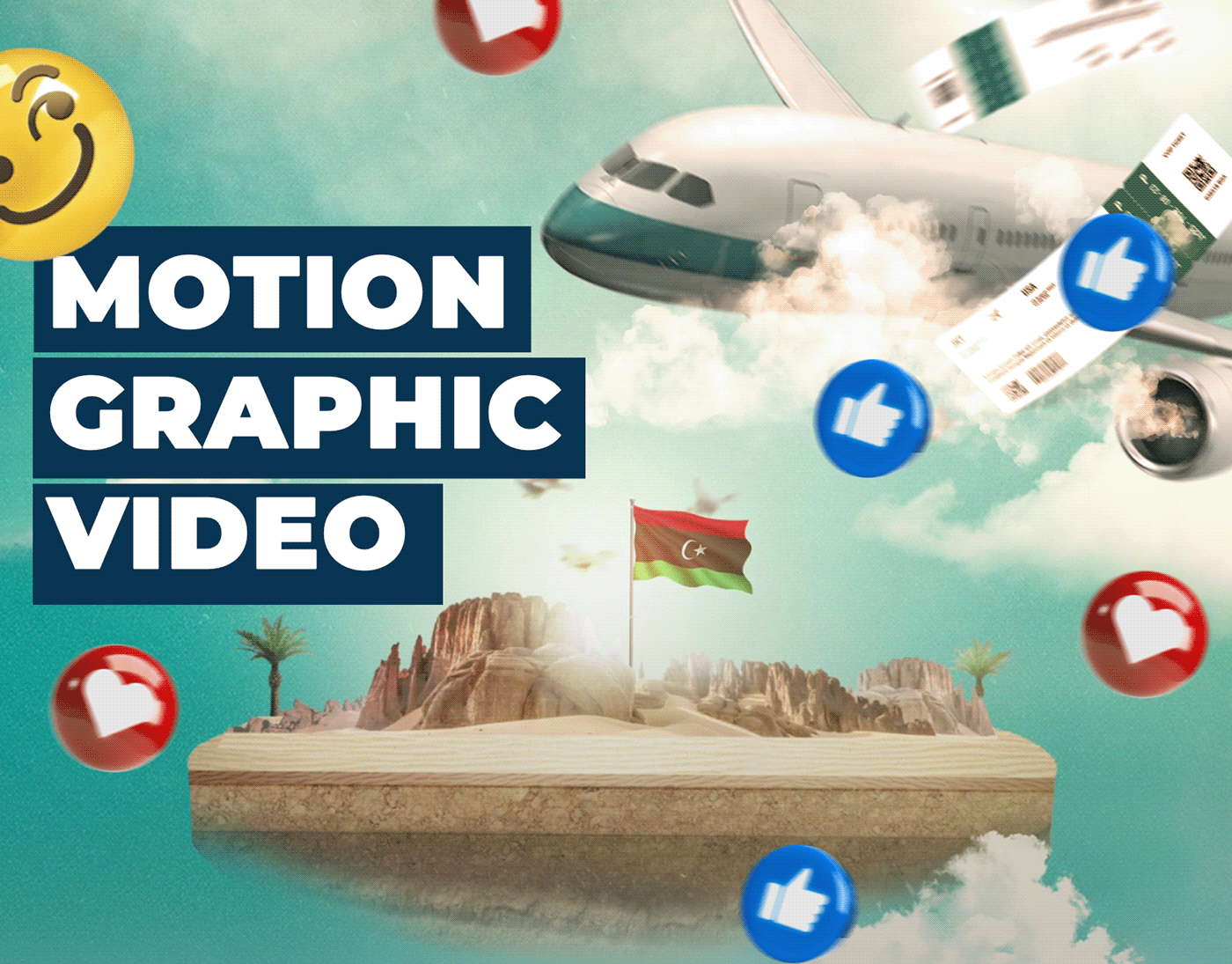 motion graphics  after effects animation  motion design Advertising  Travel travel agency tourism Social media post tourist