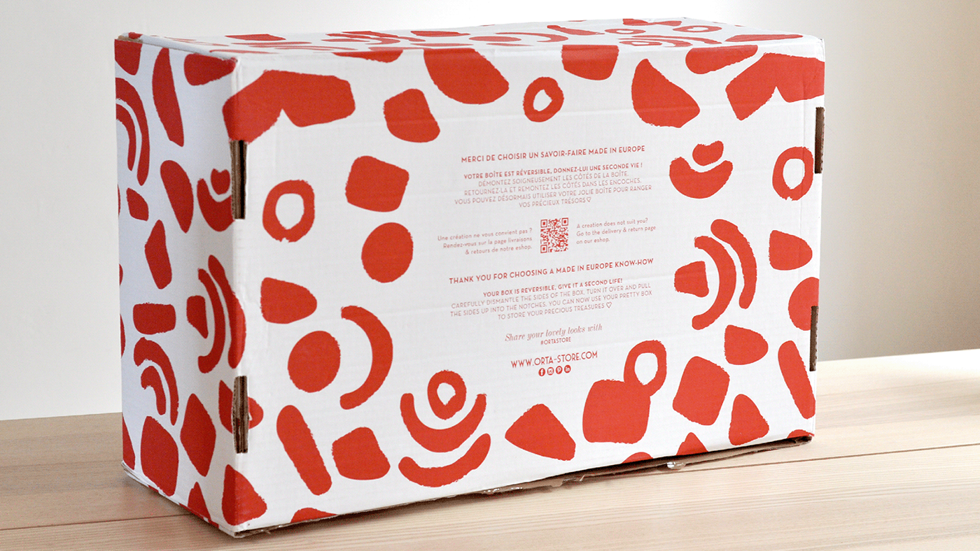 branding  cardboard box carton Fashion  logos Packaging packaging design pattern design  visual identity