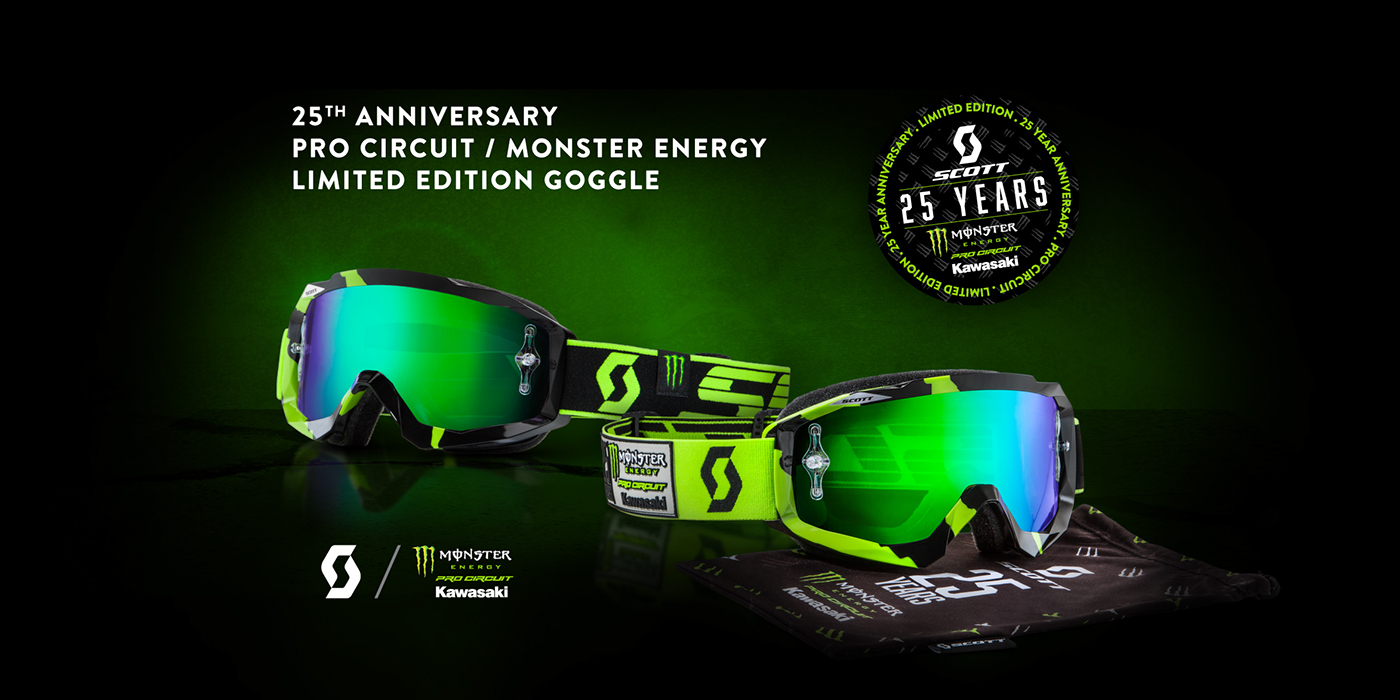 product design  Motocross goggle monster scott limited