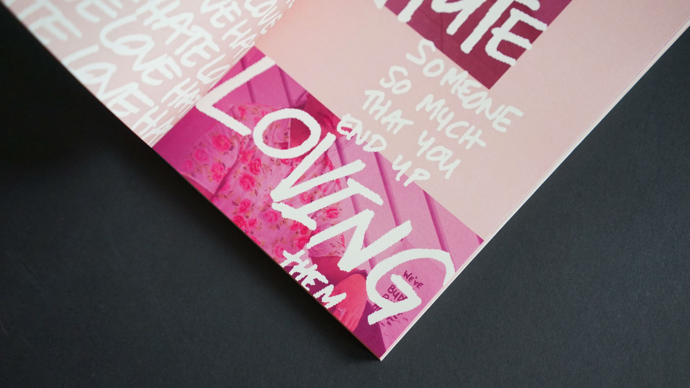 typography   publication Zine  book