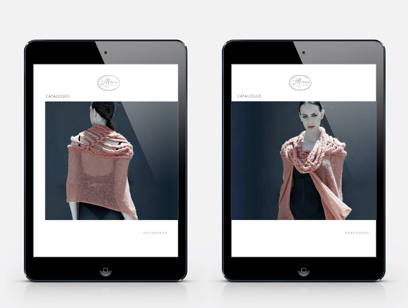 wool knitting app Catalogue Web logo design