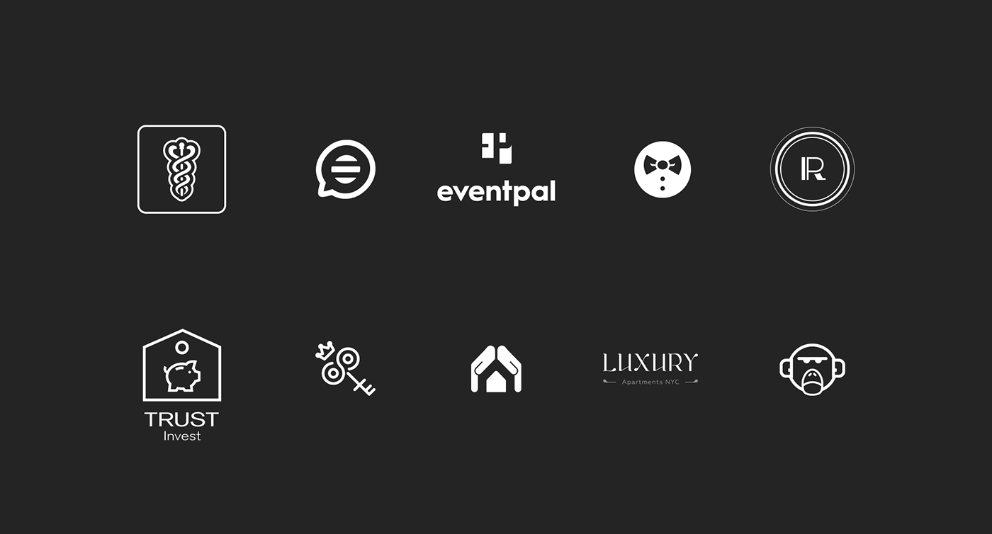 logo brannd Web minimal Icon symbol logofolio branding  identity graphic