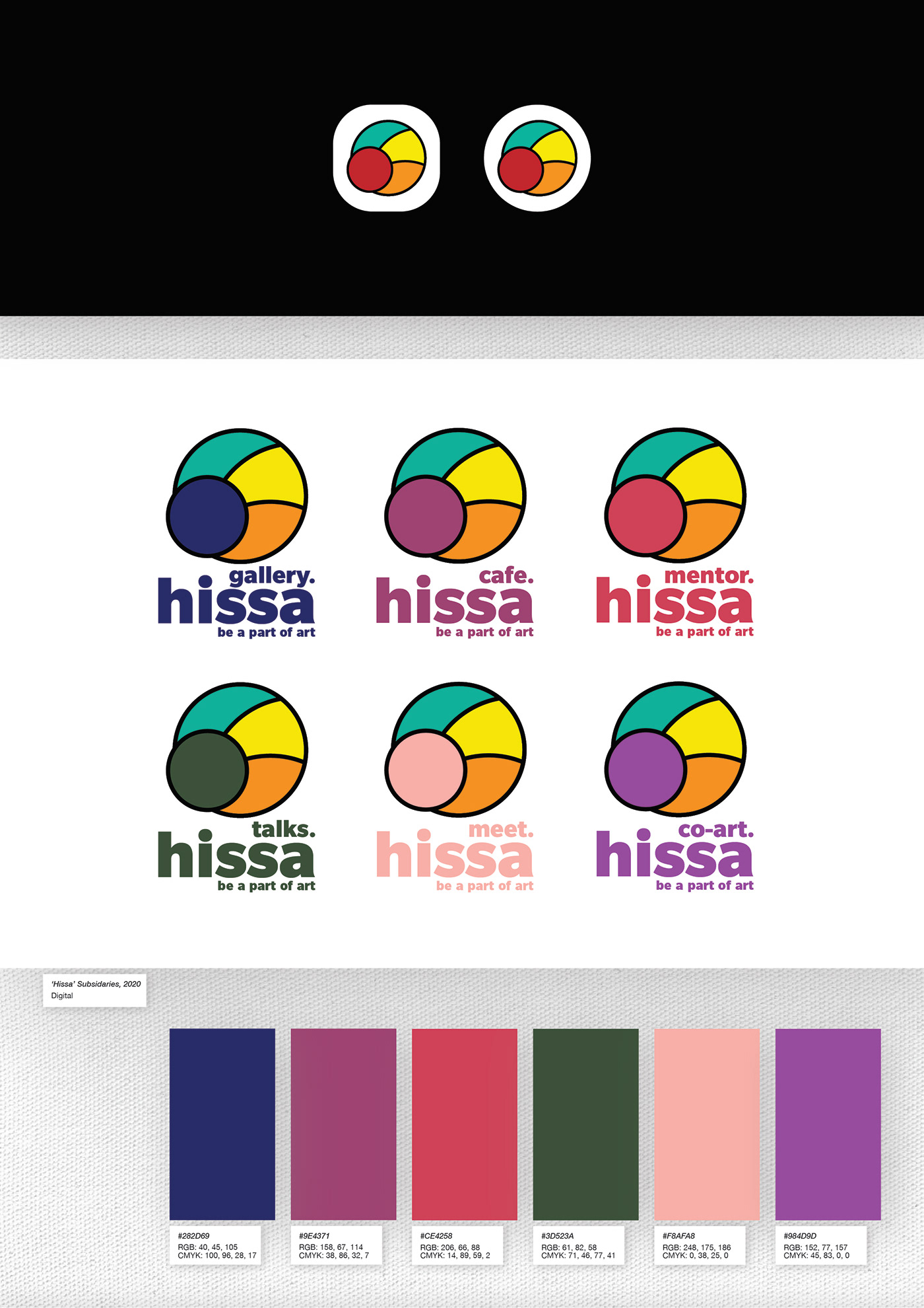 branding  colours graphic hissa logo logoset Shreyansh brand graphicdesign visualidentity