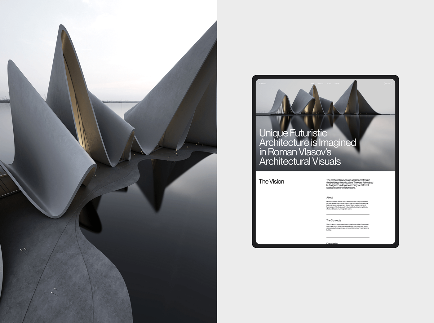 architecture Layout luxury uidesign uiux uxdesign Web Webdesign Website