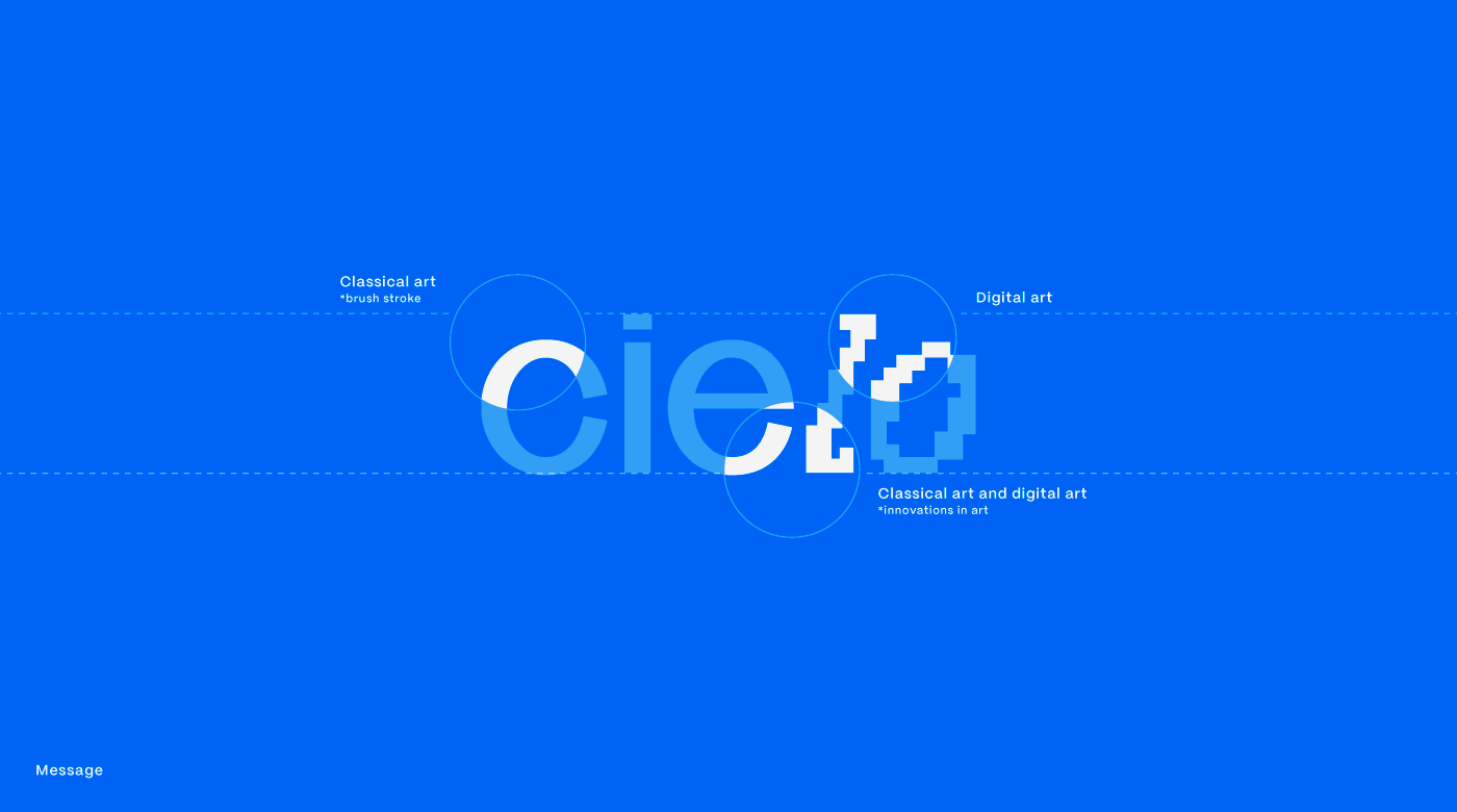 Cielo | Digital Art Brand | Logo & Visual Identity Design