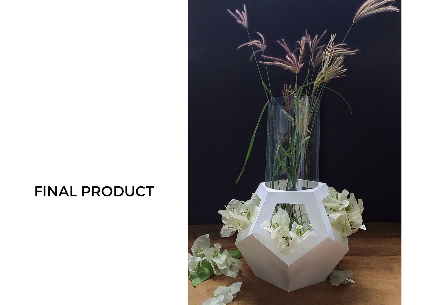 design dodecahedron geometric geometry HOME FURNISHING ineterior minimal product design  Product Photography Vase