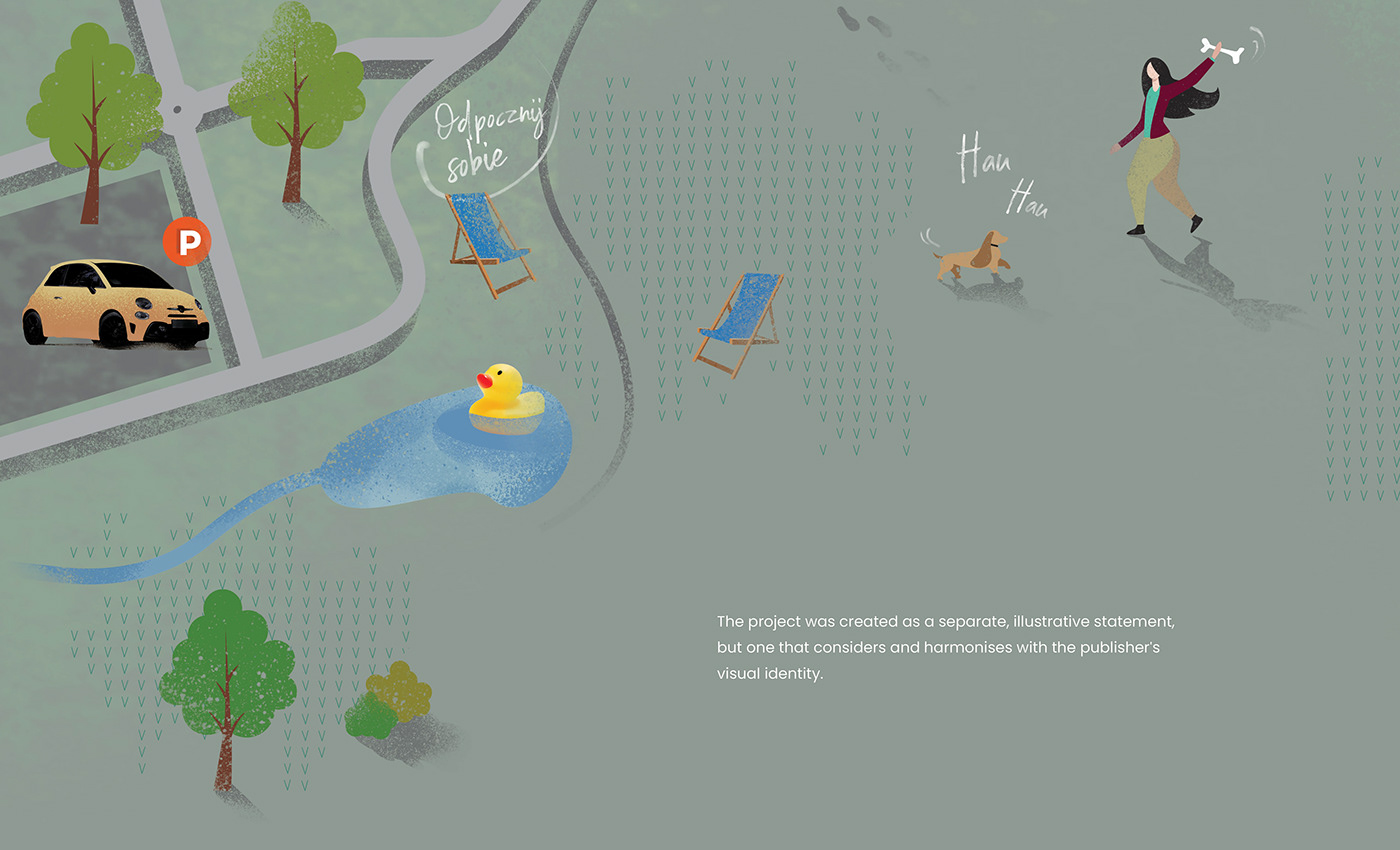childrensbook Drawing  estate evcdesignstudio garnizon ILLUSTRATION  ilustracjadladzieci infographic map picturebook