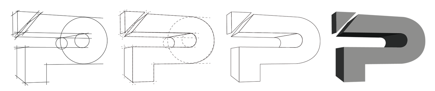 design design gráfico logo Logotipo Logomarca type tipologia tipografia 3D pixels