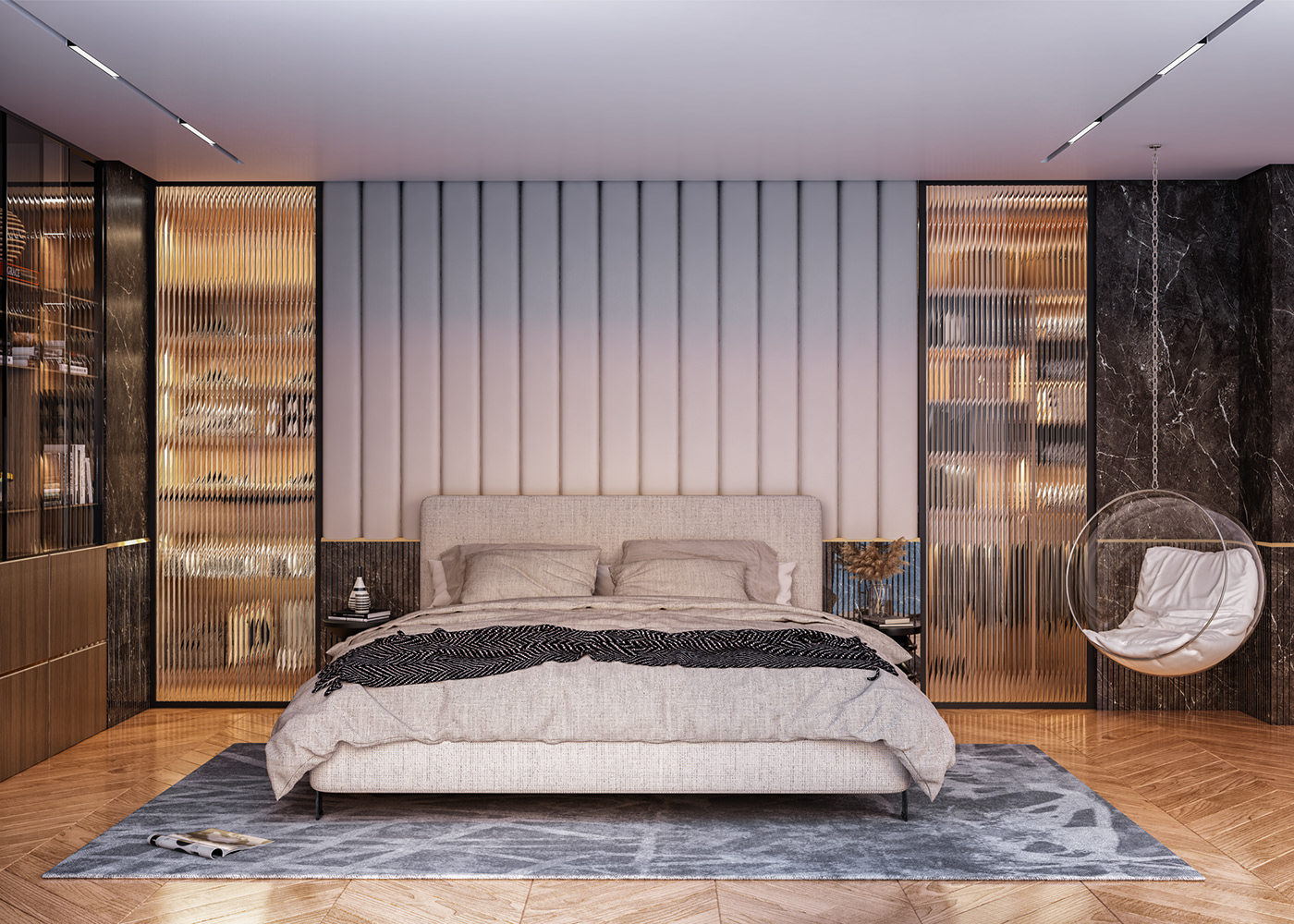 interior design  visualization vray 3ds max modern dubai Render archviz architecture 3D