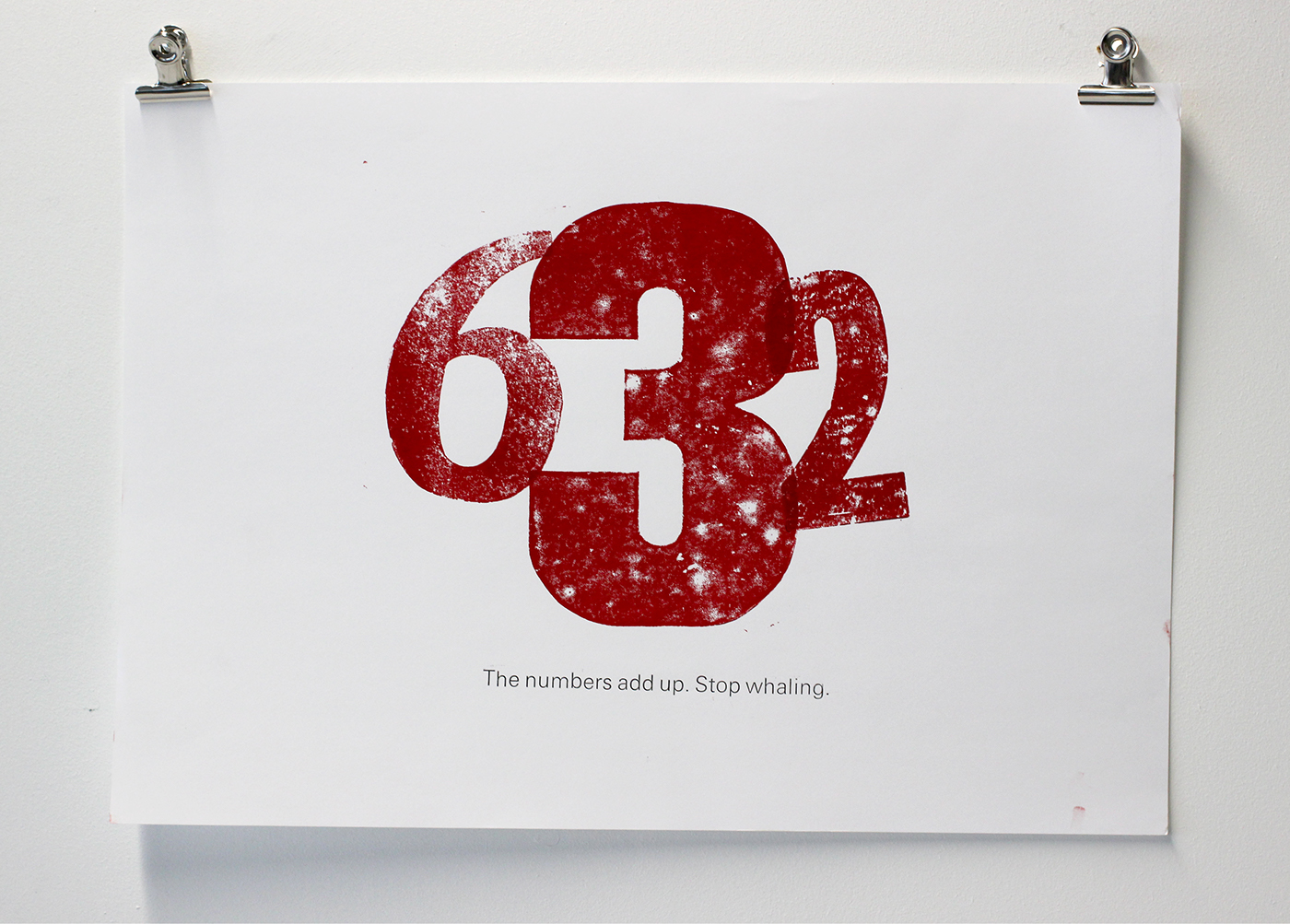 Adobe Portfolio letterpress whaling steven spielberg print