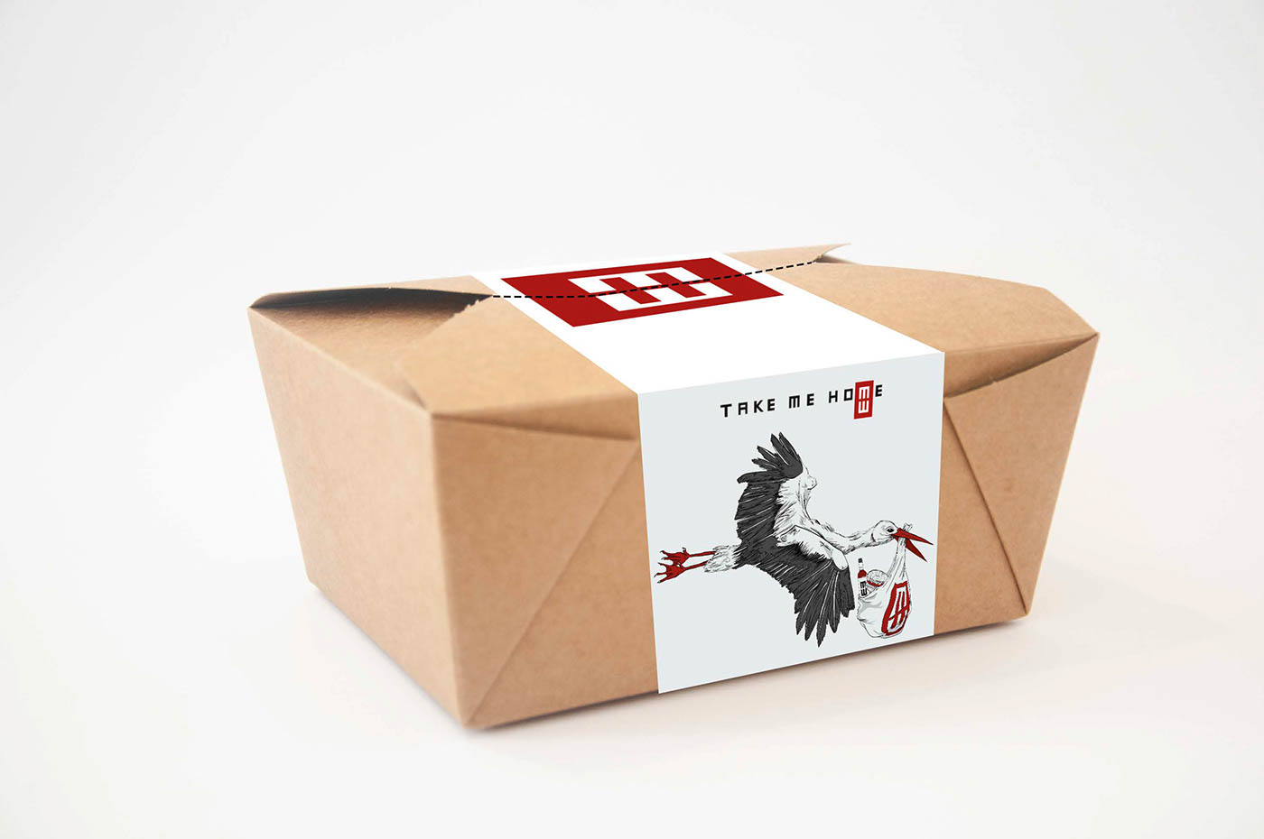 Packaging molewest doggybag stork Food 