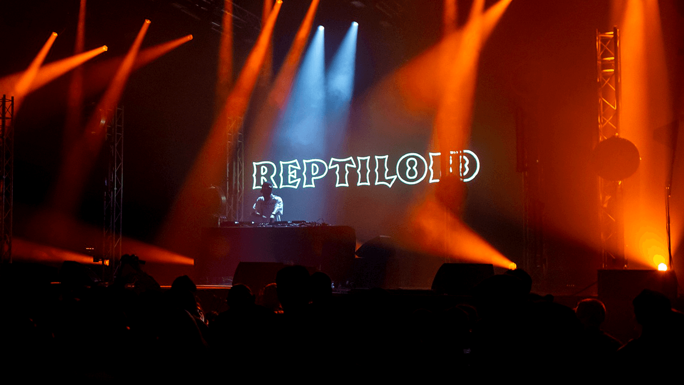 typography   festival Music Festival identity Logo Design type