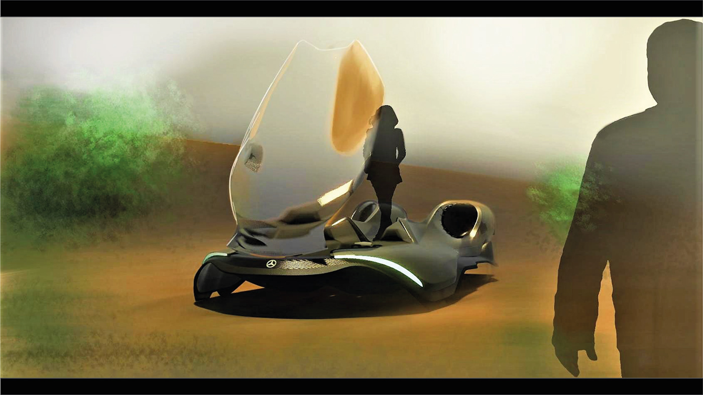 Automotive Photography Vehicle Design hovercraft concept conceptart blender 3D sketches