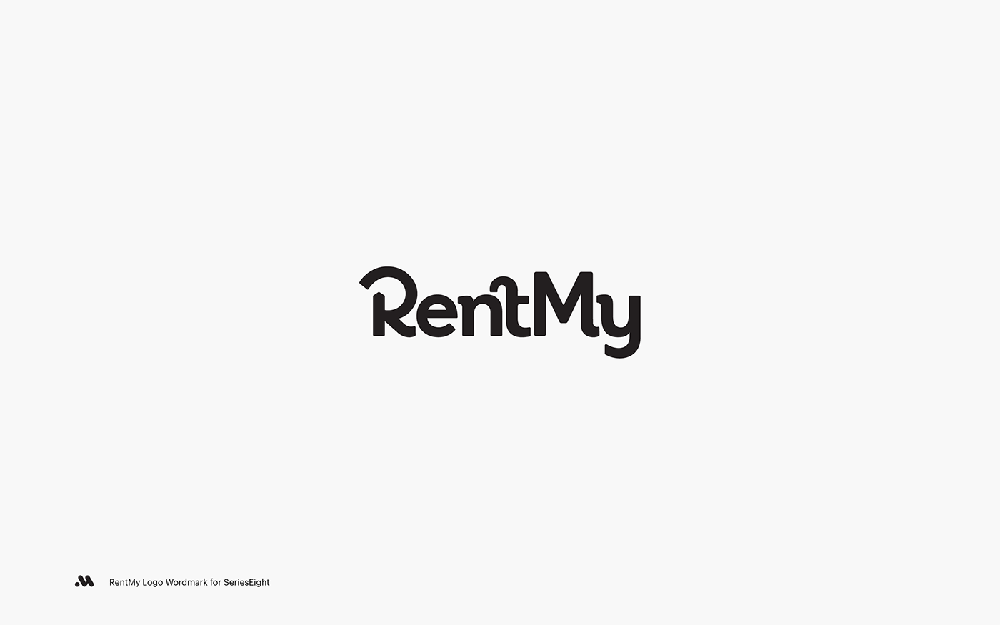 wordmark Logotype typography   minimal modern grotesk brand mark identity brandmark