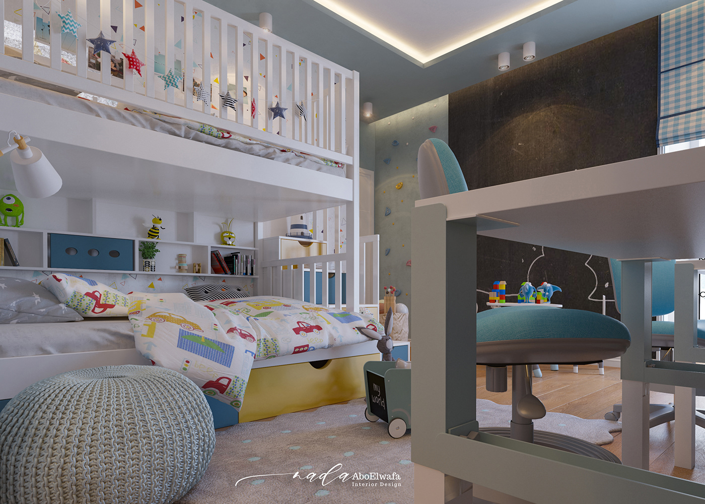 Twin Boy Bedroom Designs : Boy Girl Twins Toddler Room - Project