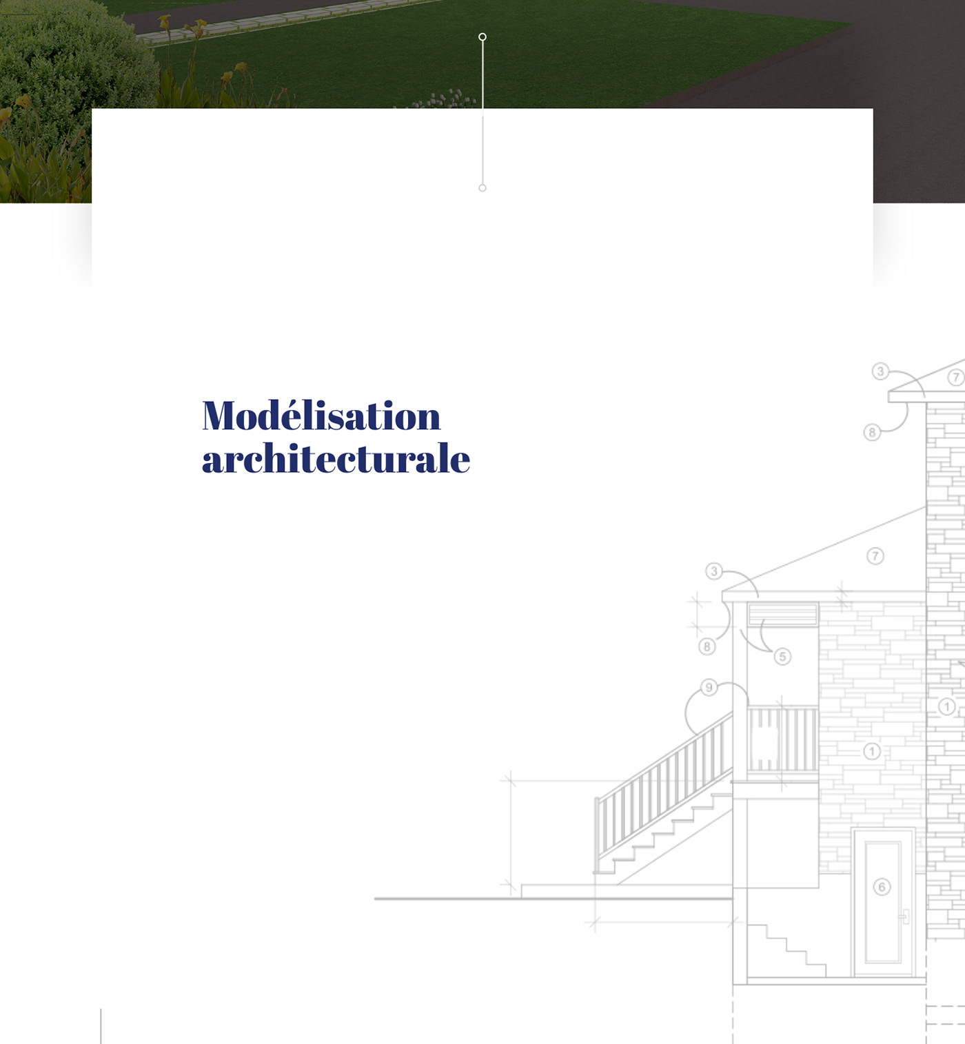 3D architecture branding  design Layout