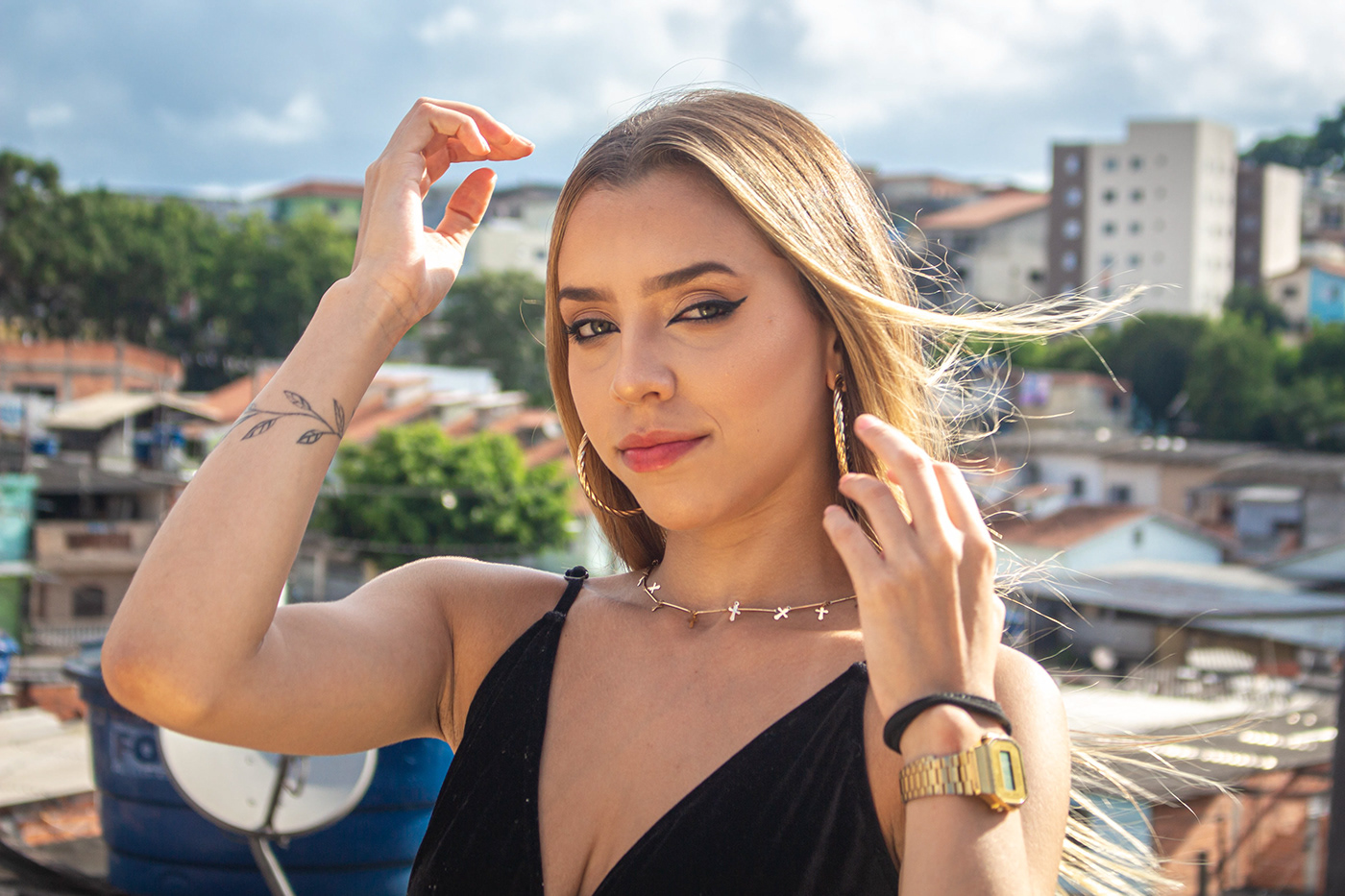 music video making of favela são paulo blonde beauty music Funk trap