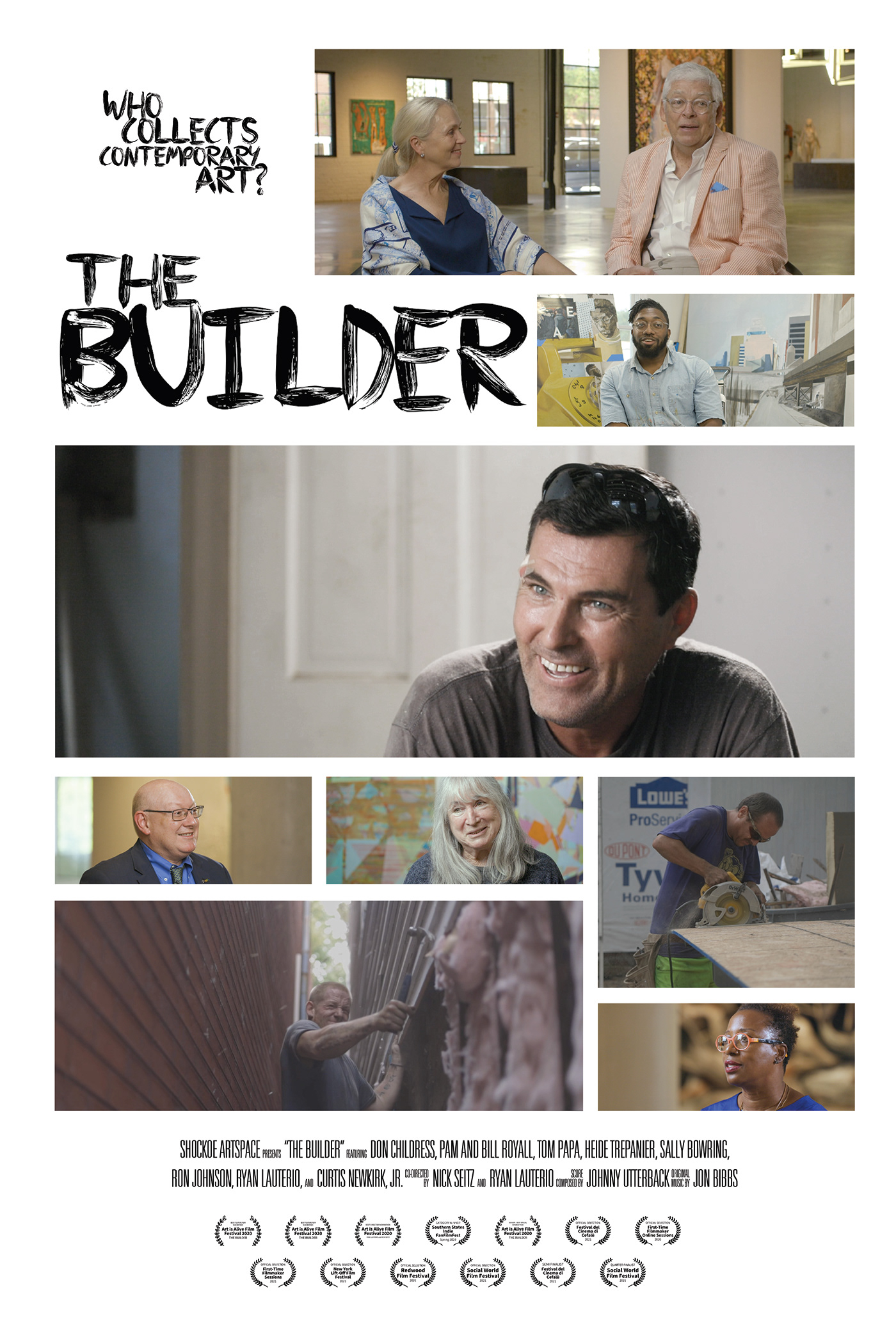 art Creative Direction design Documentary title design