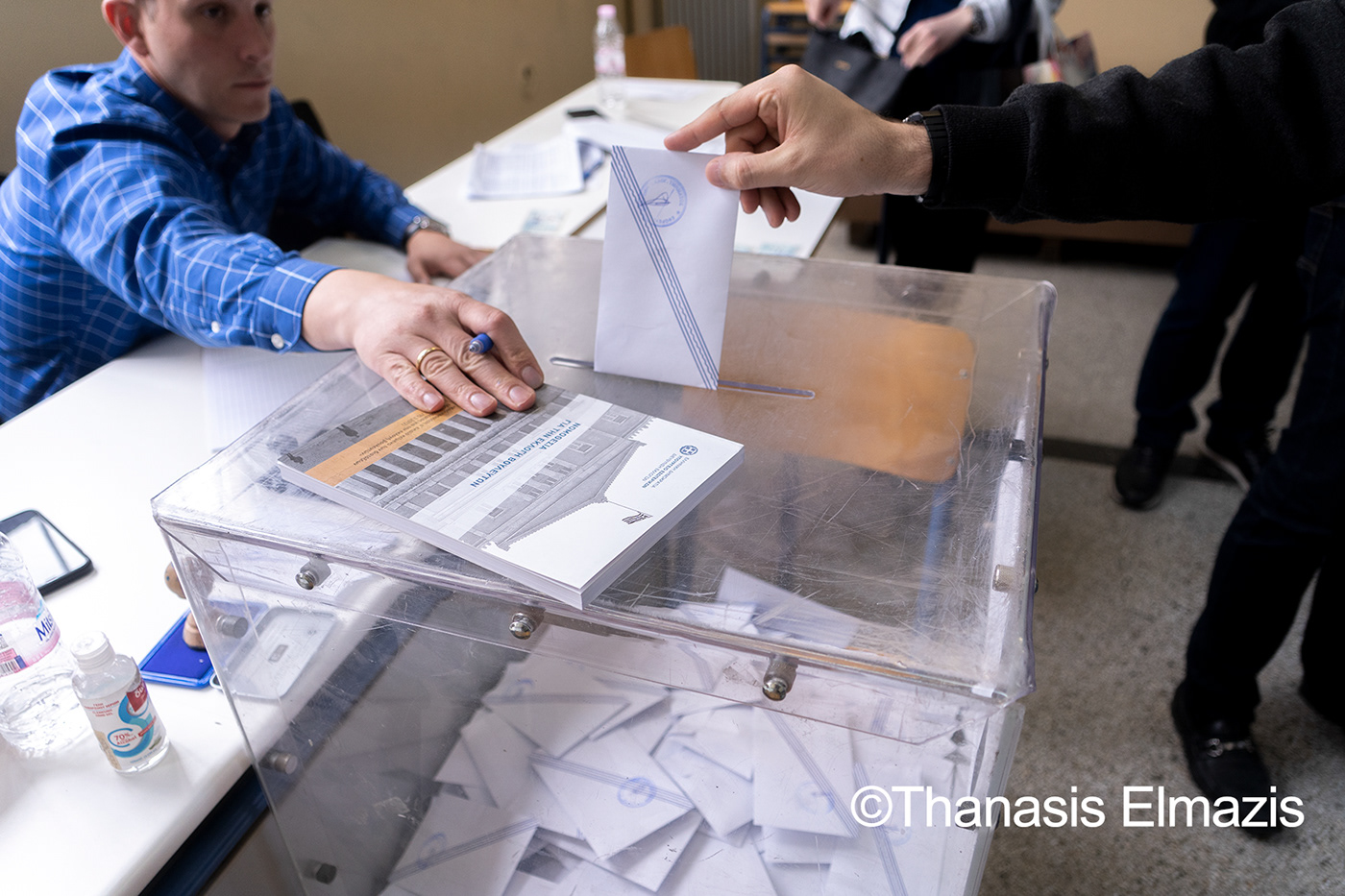 Greece greek Election Elections vote ballot Ballot Box politics news voter