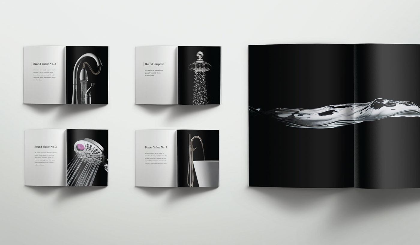 Layout design brochure