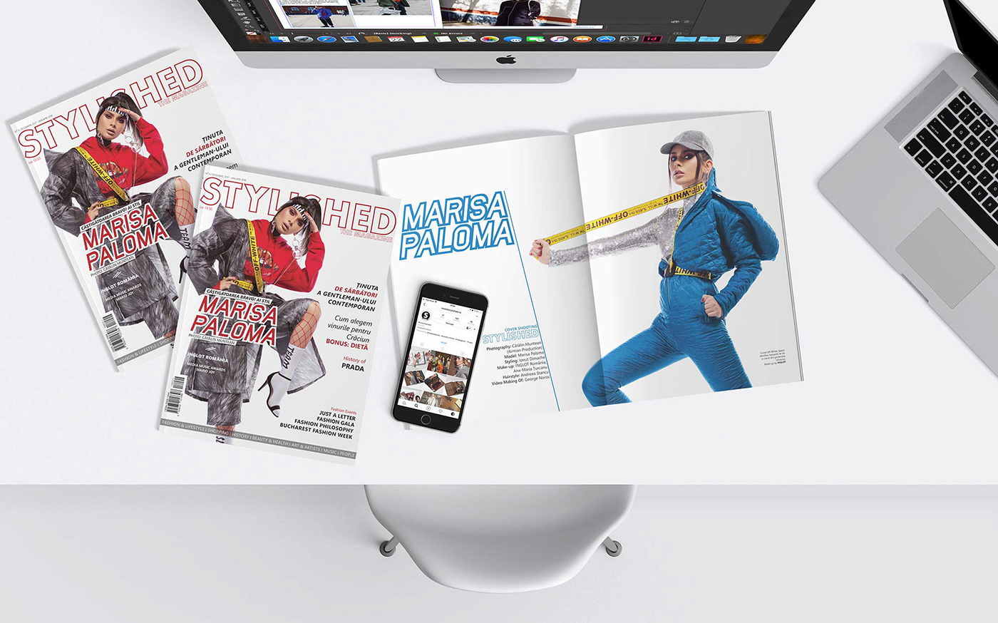 Automotive magazine fashion and lifestyle fashion editorial Magazine design Photo Manipulation  print design 