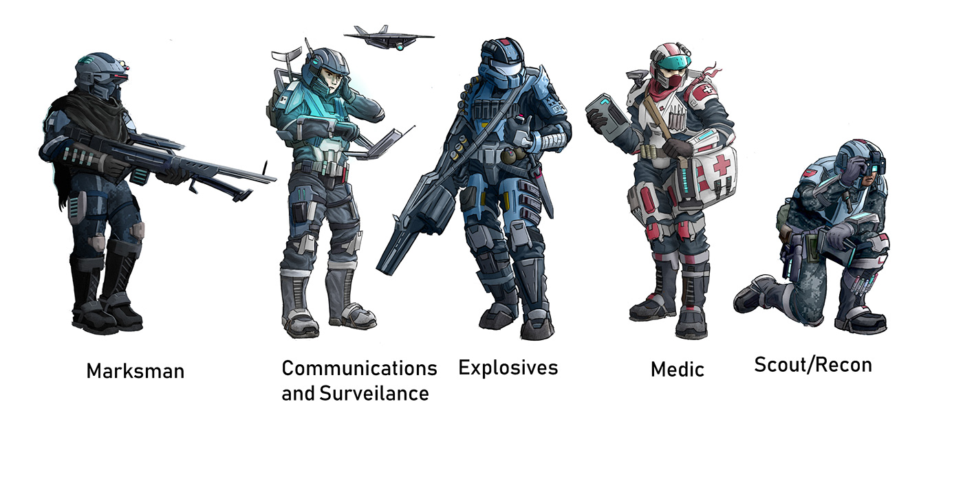 concept art sci-fi game design  concept design Character design 