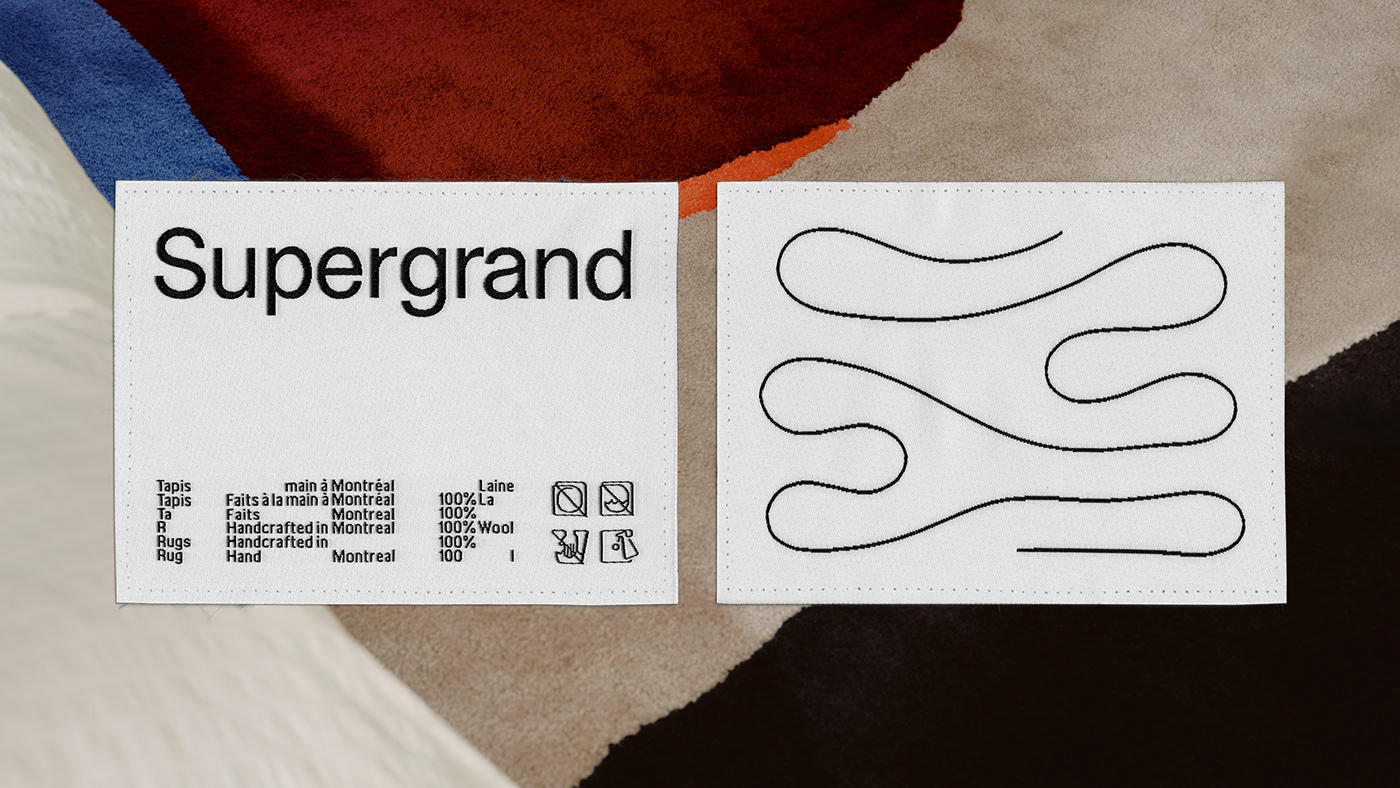 Advertising  brand brand identity carpets design identity print rugs typography   visual identity