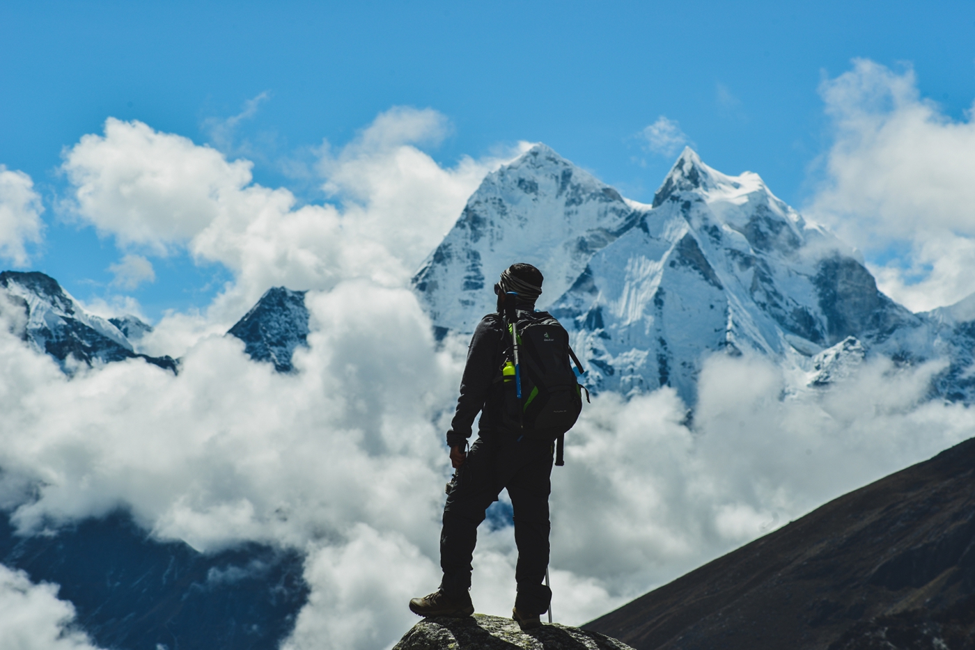 Everest Base Camp nepal Travel trekking everest adventure Landscape