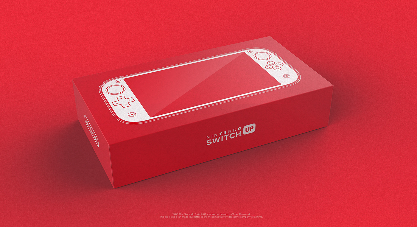 Nintendo Switch UP concept industrial design  Nintendo Nintendo concept nintendo switch switch pro switch up