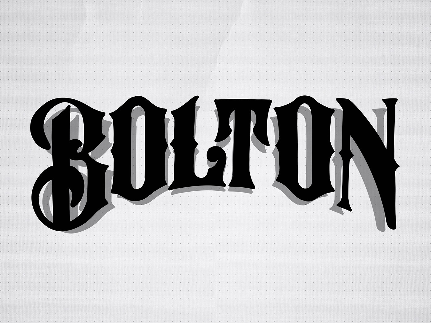 arms bolton crest heraldry lettering