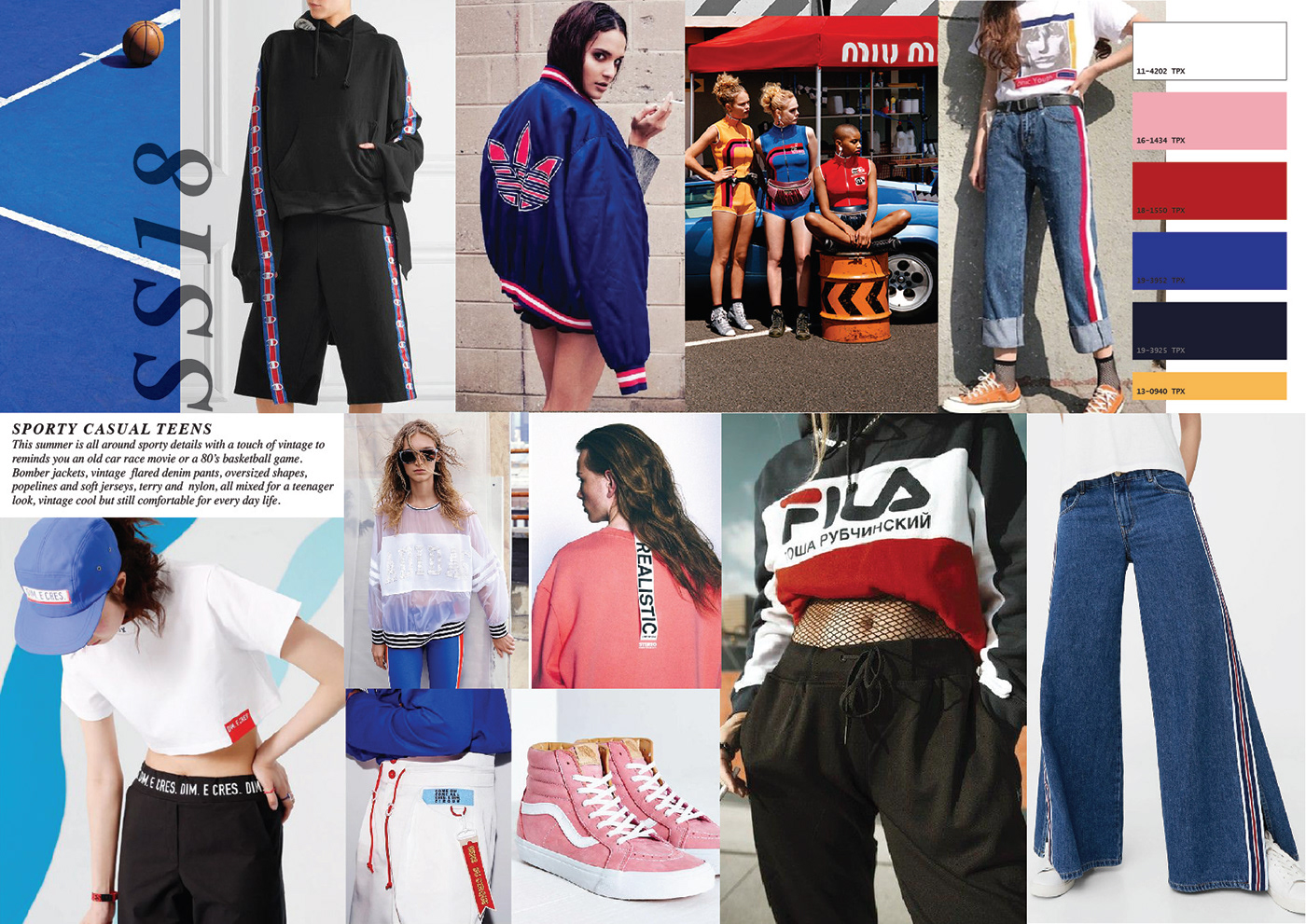 Fashion  kidswear moodboards reports research trends