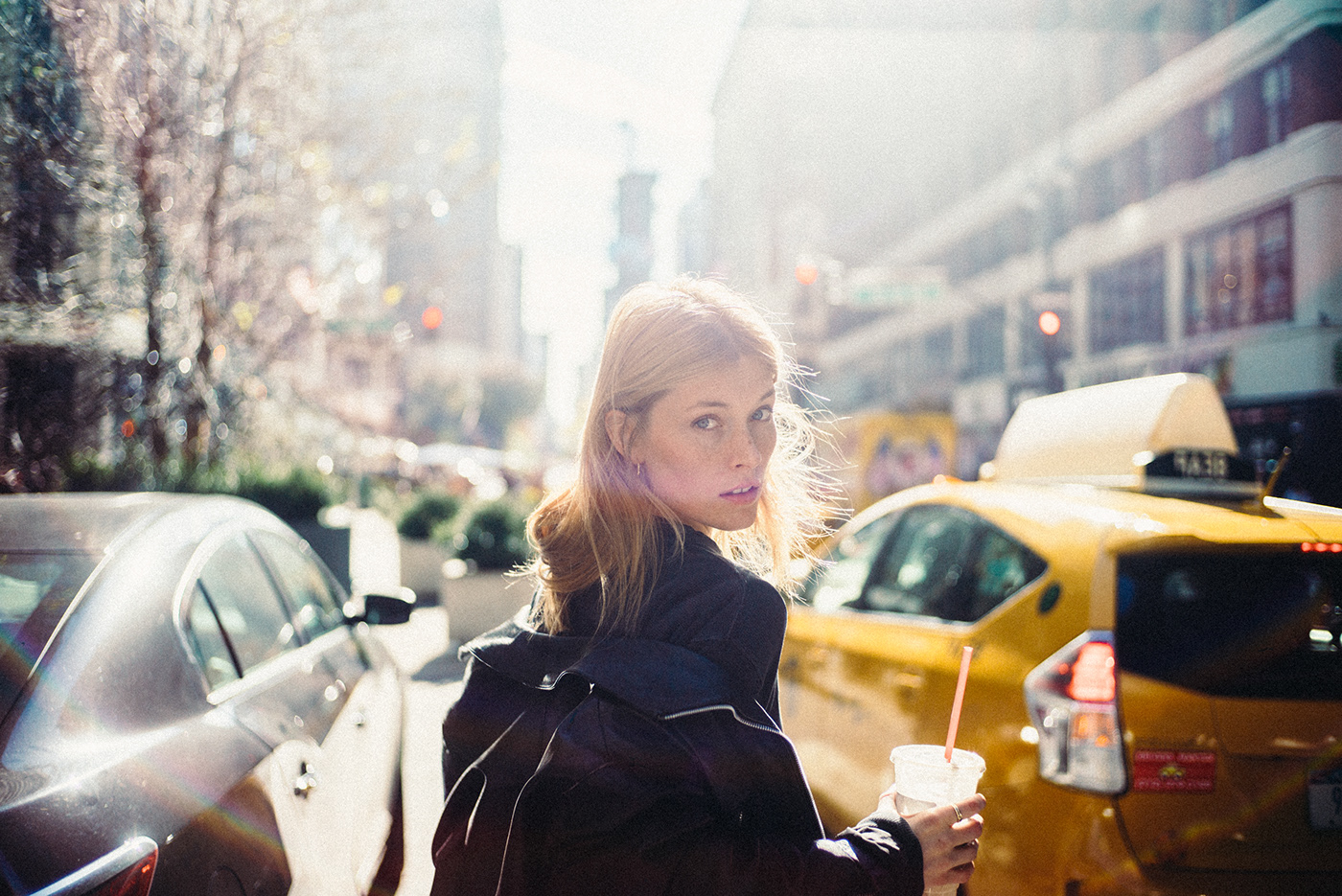 new york city model mood andre josselin josselin caro lossberg portraits Leica m 240 voigtlaender 35mm