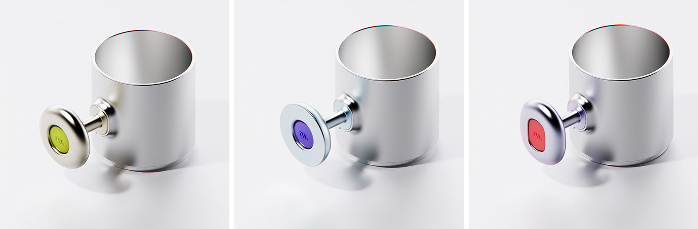 cup Mug  product design  3d modeling 3drender concept design craft industrial design  modular product
