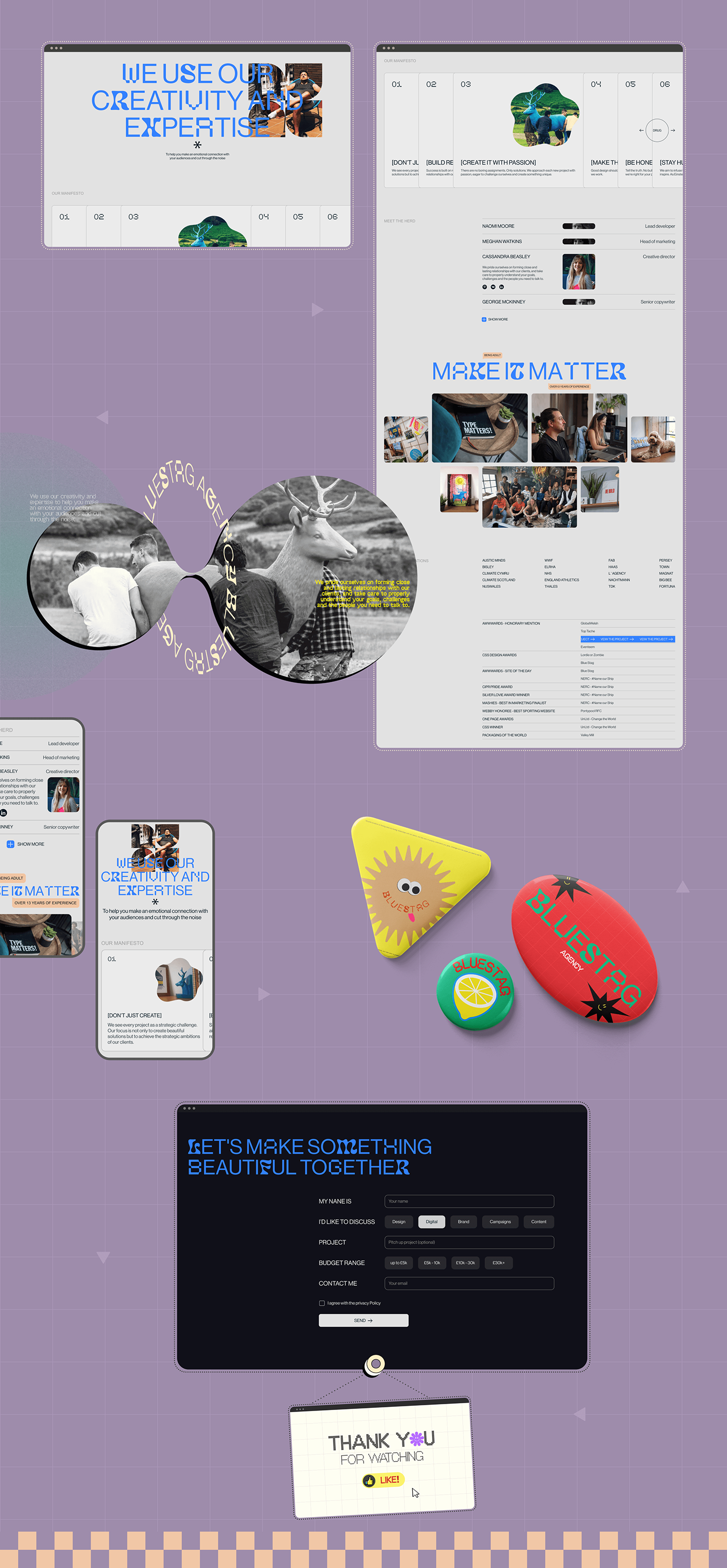 Website Design user interface ux/ui Agency website redesign concept design brand identity graphic design  ui design user experience