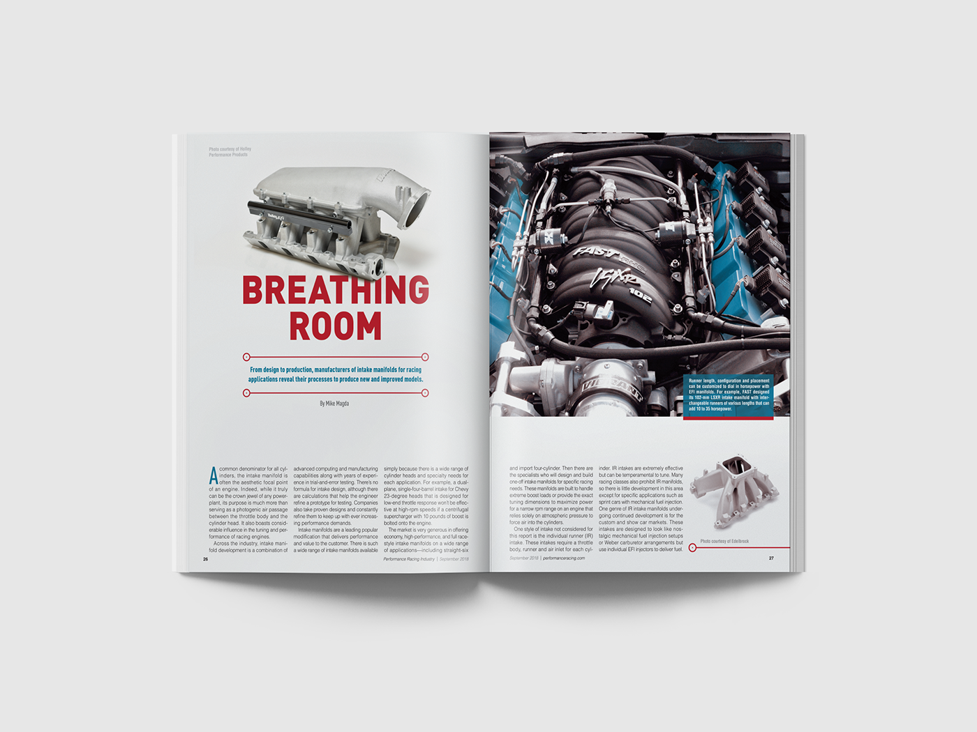Racing speed advertisement Layout Performance Trade Show sports magazine automotive   publication