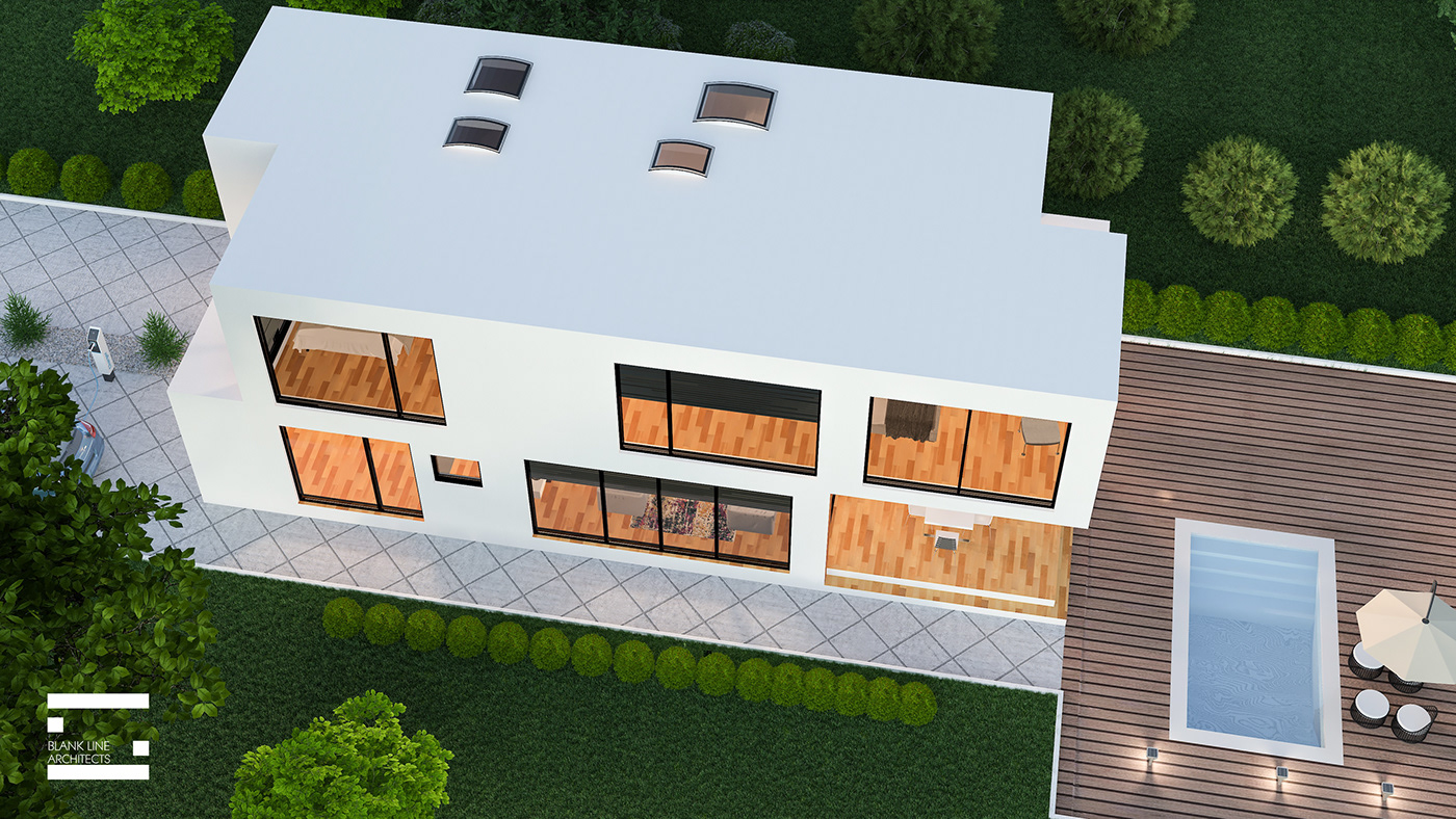 3d vix architect architecture Avantgarde 230 container homes exterior