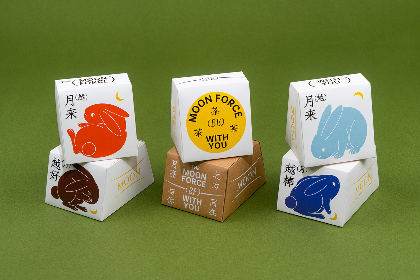 moon cake packaging design Mid-Autumn Festival gift box 中秋节 包装设计 图形设计 graphic design  产品设计 product design 