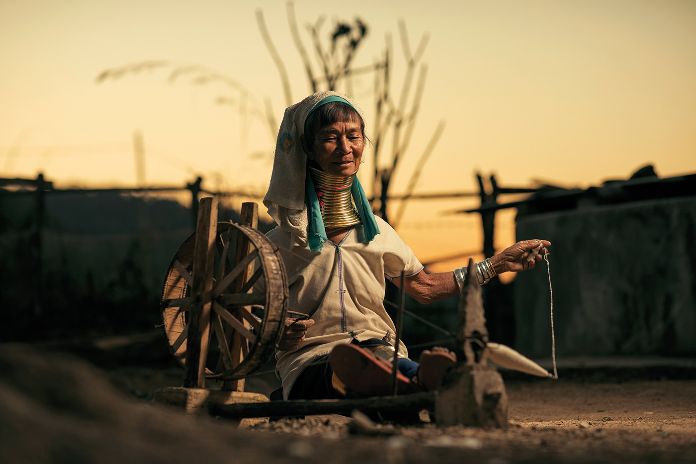 tribe portrait burma tribal woman asia documental environmental cinematic