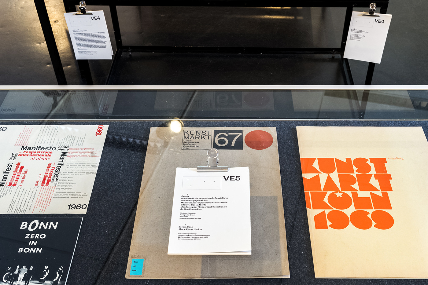 Exhibition Design  museum Signage captions Displays Neutral klingspor