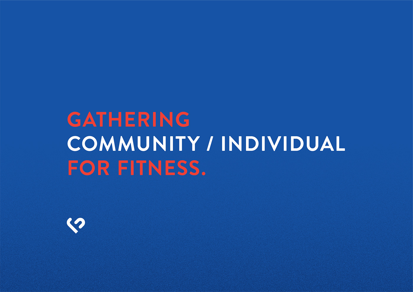 branding  Corporate Identity fitness graphic design  Logo Design Online Community sport