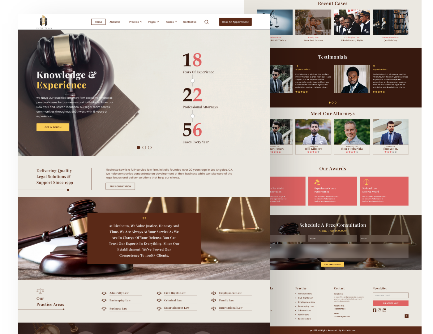 Formal Website landing page design law enforcement law website design lawyer lawyer website Web Design  web header Website Design websites