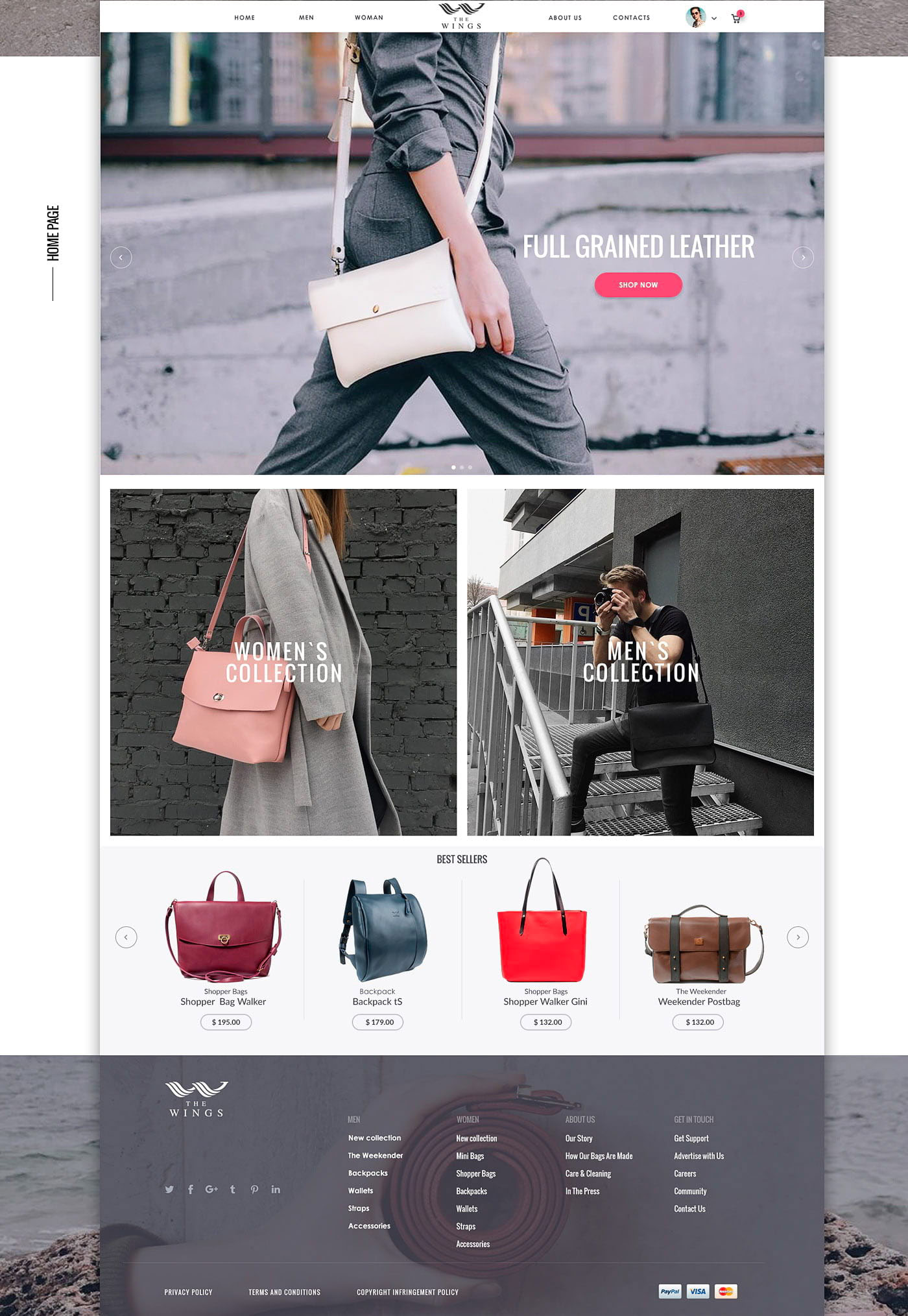 Webdesign UI webshop Ecommerce design Web Store creative business ux clean