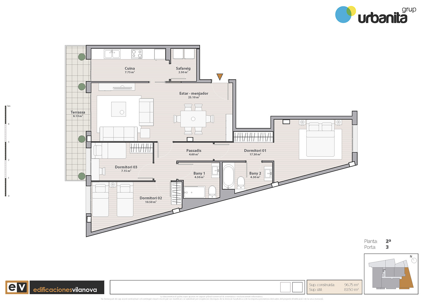 floorplan floor plan 2D rendering real estate plano planta humanizada