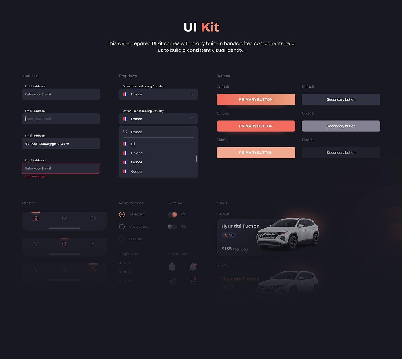 animation  app design Car rental Cars interactive ios mobile motion UI ux