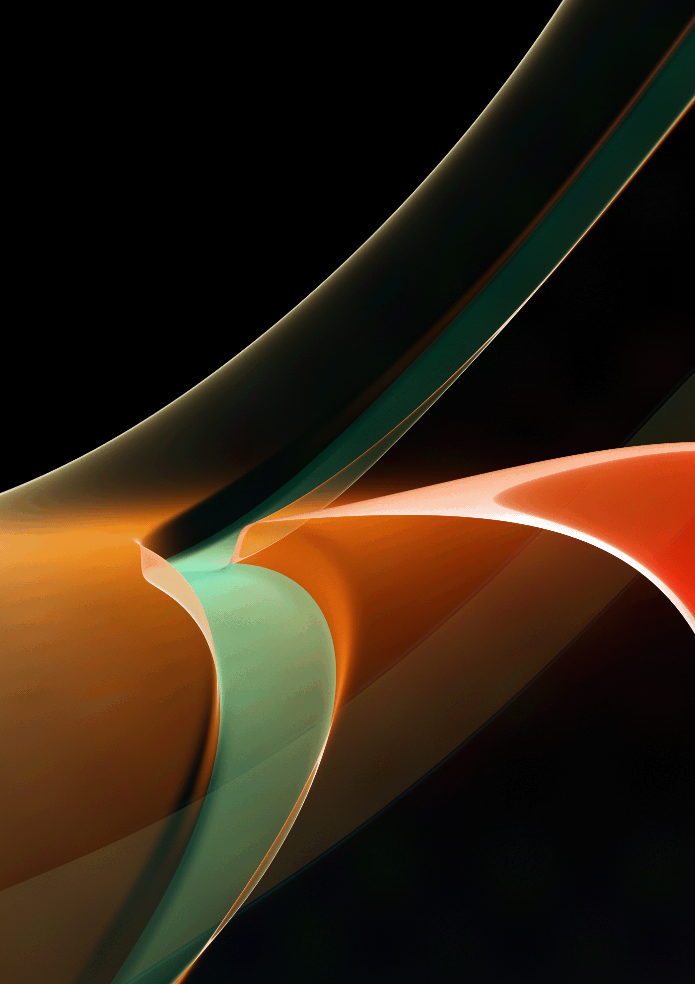 glass geometry 3D Colourful  deep houdini digital
